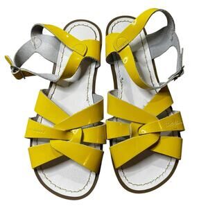 Salt Water Sandals by Hoy Original Yellow Sandals Size 7